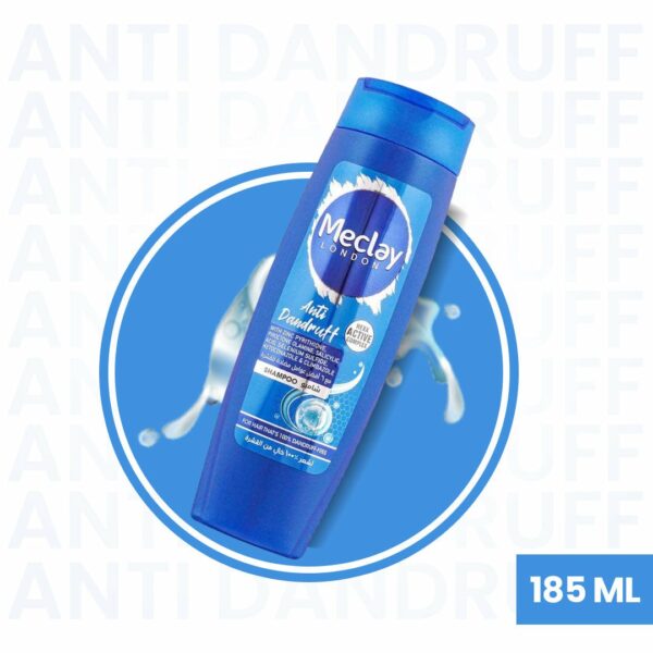 Meclay London Anti-Dandruff Shampoo – Hexa Active Complex – 185ml - Image 2