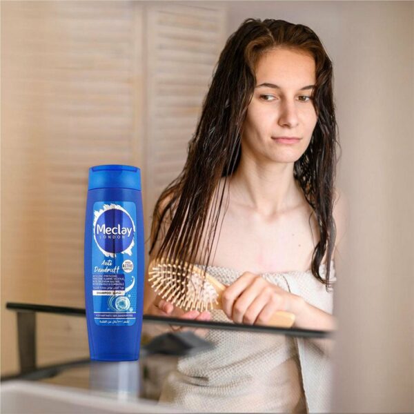 Meclay London Anti-Dandruff Shampoo – Hexa Active Complex – 185ml - Image 3