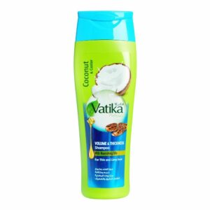 Vatika Coconut & Castor Volume & Thickness Shampoo – 185ml