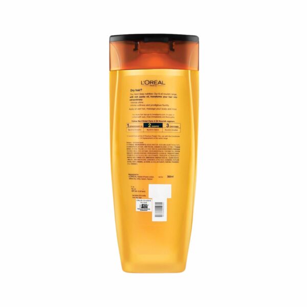 L'Oréal Paris Elvive 6 Oil Nourish Nourishing Shampoo – 360ml - Image 3