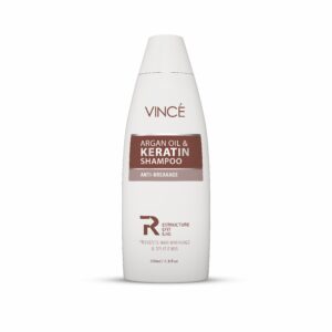 Vincé Argan Oil & Keratin Shampoo – Anti-Breakage, Prevents Hair Breakage & Split Ends – 230ml