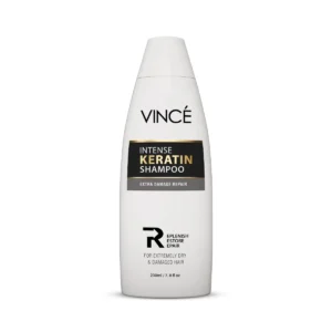 Vincé Intense Keratin Shampoo – Extra Damage Repair for Extremely Dry & Damaged Hair – 230ml