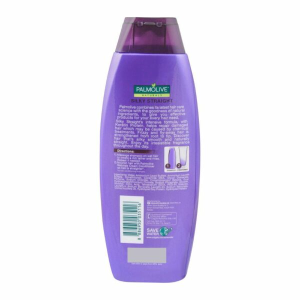 Palmolive Naturals Silky Straight Shampoo with Keratin – Smooth & Frizz-Free Hair – For Wavy Hair – 375ml - Image 3