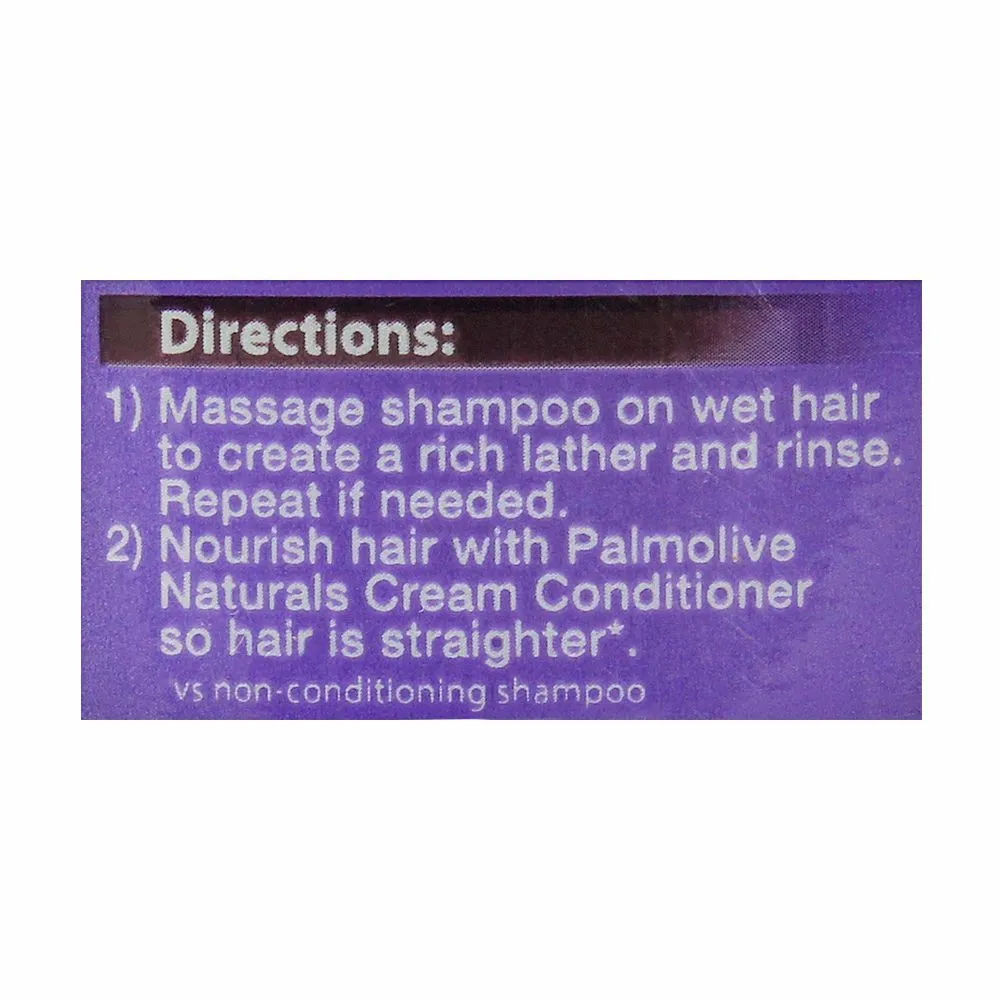 Palmolive Naturals Silky Straight Shampoo with Keratin – Smooth & Frizz-Free Hair – For Wavy Hair – 375ml - Image 4
