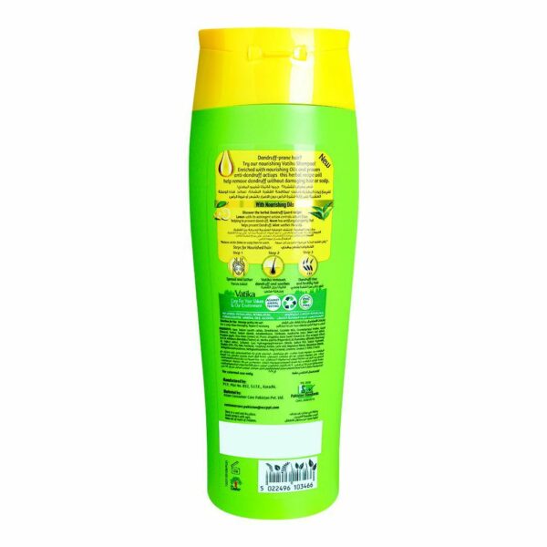 Vatika Naturals Neem & Lemon Dandruff Guard Shampoo – With Nourishing Oils – Removes Dandruff from First Wash – 400ml - Image 3