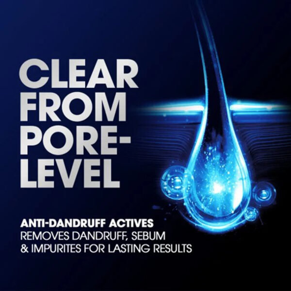 Clear Ice Cool Menthol Anti-Dandruff Shampoo – 48H Freshness – With Menthol & 10x Super Vitamins – For Cool, Dandruff-Free Scalp - Image 5