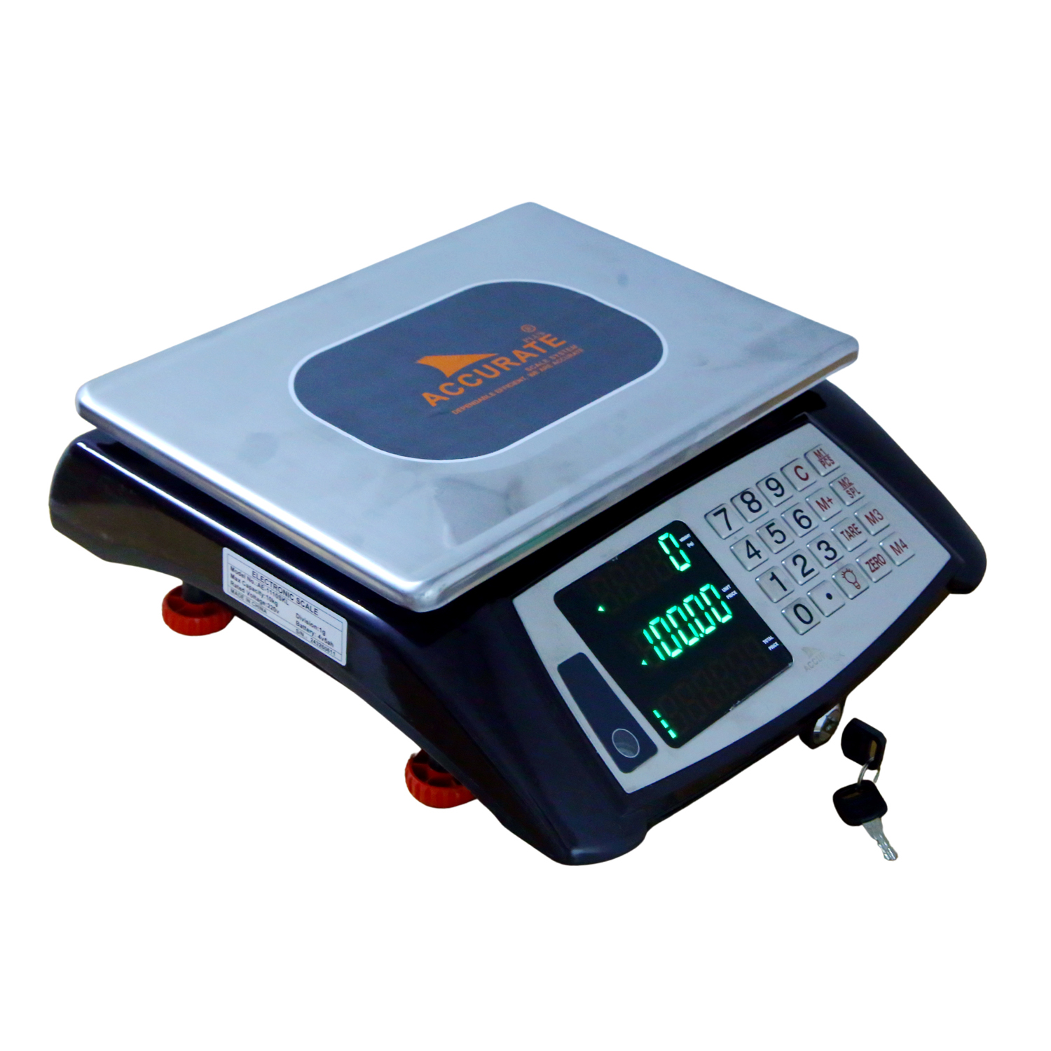 Household Kitchen Scale with Cash Drawer 10KG Model AE-1110SKL - Image 13