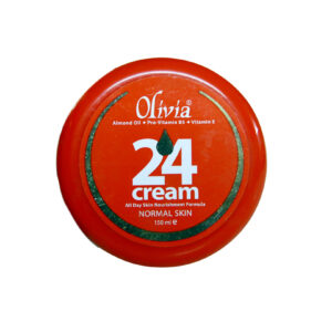 Olivia 24 Cream with Almond Oil, Pro-Vitamin B5 & Vitamine E, For Normal Skin, 150ml