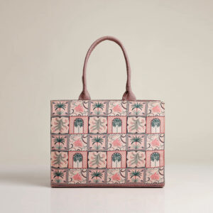 ZELLBURY Premium Canvas Tote Bag – Artistic Heritage, Floral & Mandala Prints