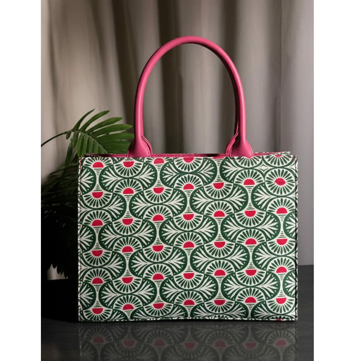 ZELLBURY Premium Canvas Tote Bag – Artistic Heritage, Floral & Mandala Prints - Image 5