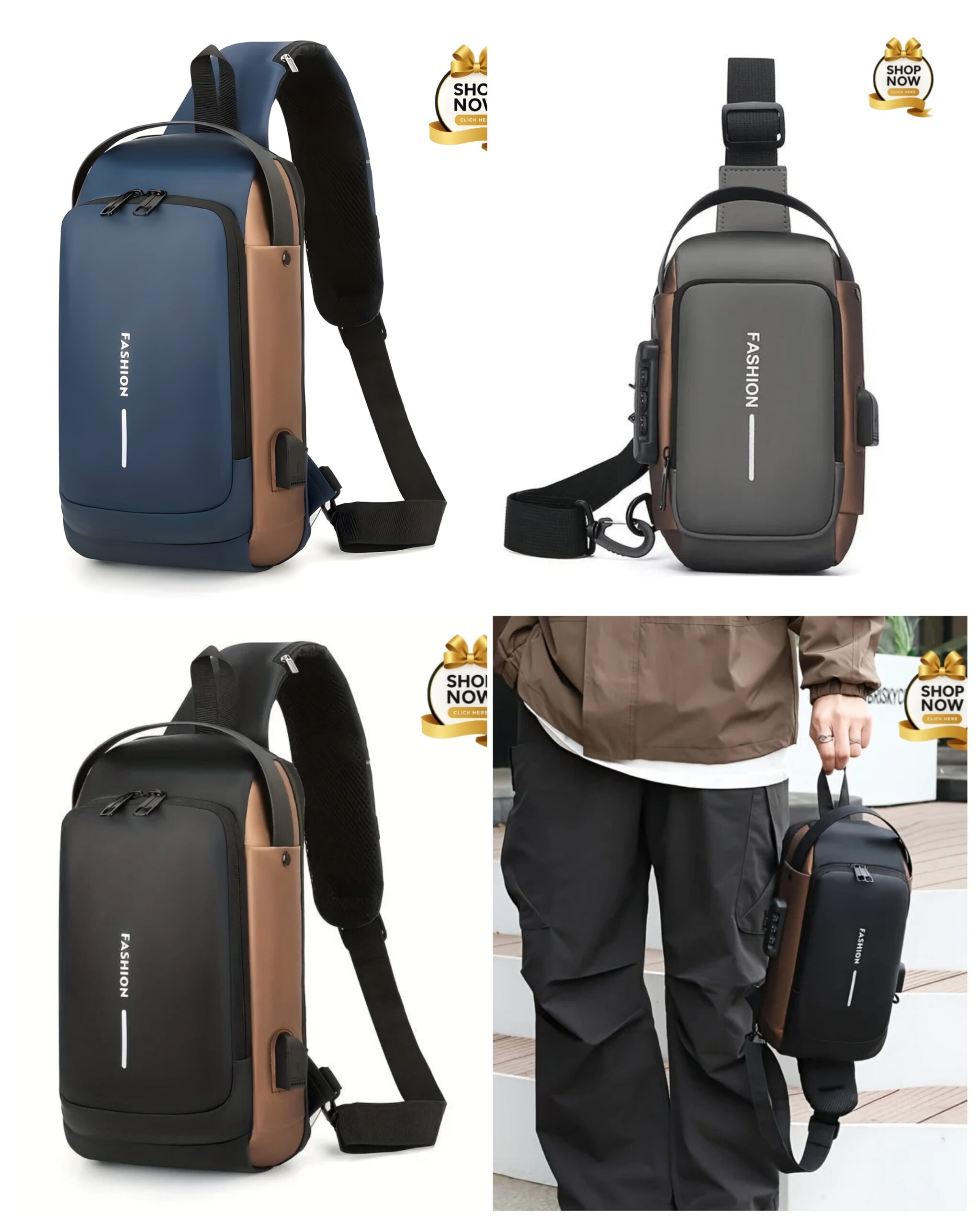 IMPORTED FASION CROSSBODY BAG - Image 4