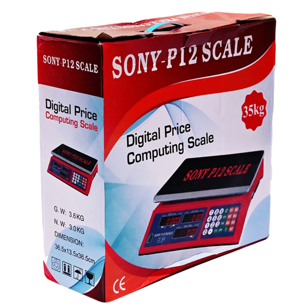 Household Kitchen Scale 10KG Model Sony p-12 ACS-769 - Image 5