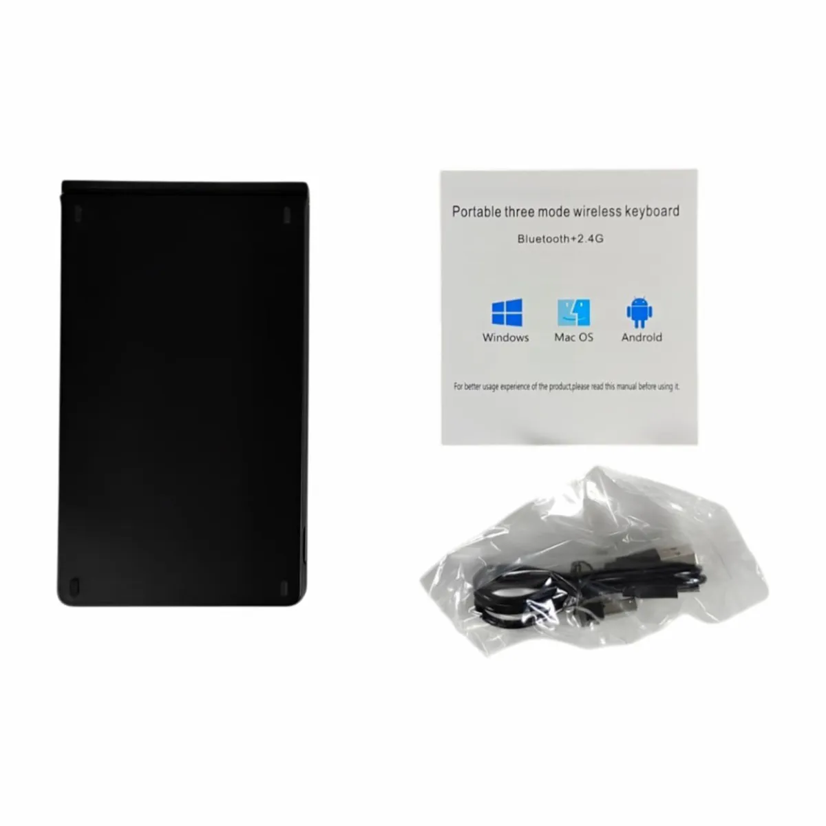 Wireless Foldable Keyboard – 65 Keys, Dual Mode, Bluetooth, 150mAh - Image 15